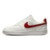 Nike Court Vision Low Comfortable Skate Shoes Women Sneakers White Red DH3158-104