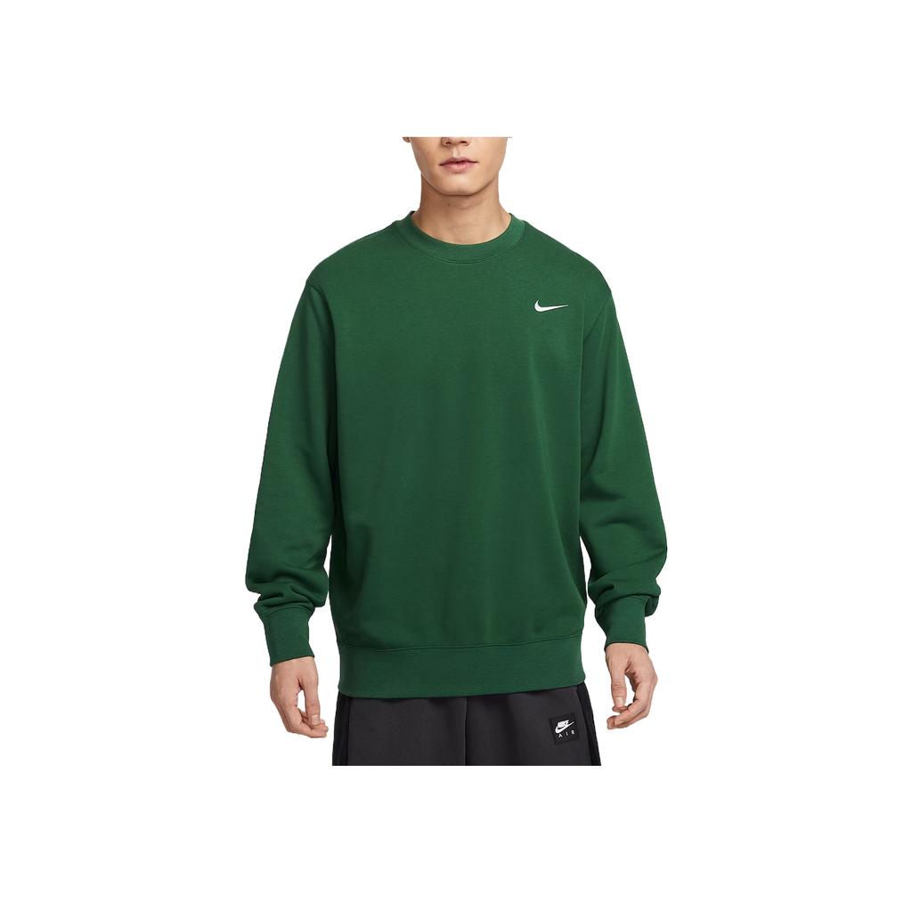New Nike SS25 Sweatshirt Men's Canyon Green IB8825-341
