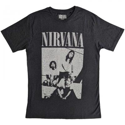 Nirvana Sitzendes Unisex-T-Shirt für Erwachsene