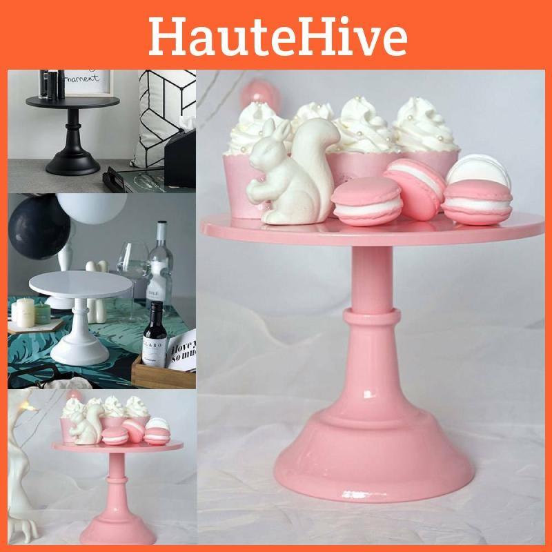 Cake Stand Pedestal Dessert Round Holder Wedding Party Birthday Decor Display