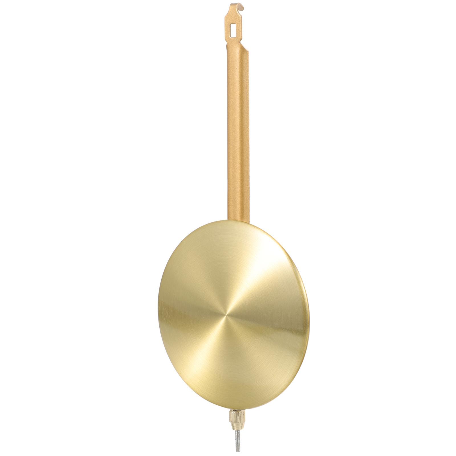 Wall Clock Pendulum Replacement Metal DIY Clock Parts Easy Repair Craft Gift for Birthday Wedding Christmas Pendulum 21X9X1.2CM