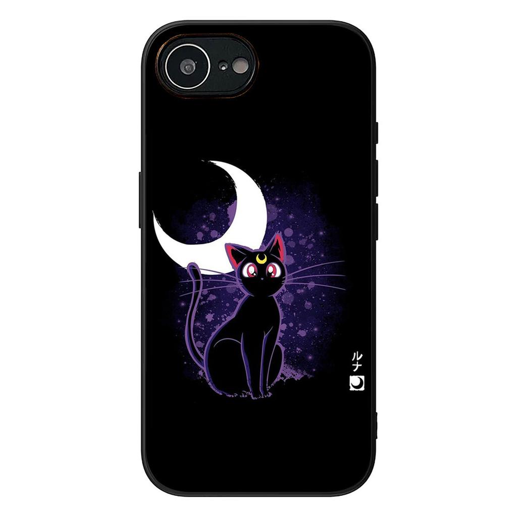 S-Sailors Anime Girl Moon Protective Cover for Apple iPhone 16 17 Air 14 15 Pro Max Plus 16+ 16E 14+ ProMax Phone Case