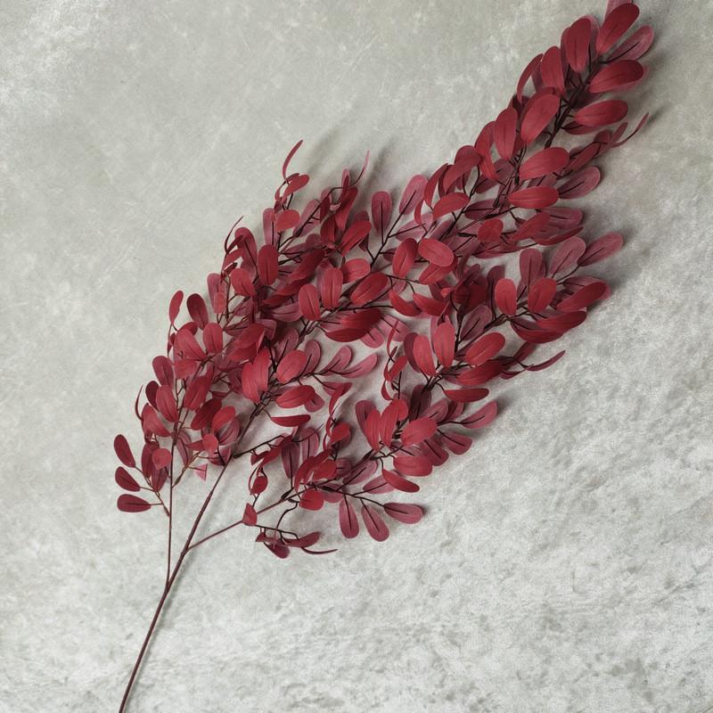 Peanut Artificial Leaf Silk Floral Bouquet Long Stem Wedding Decor Home Display