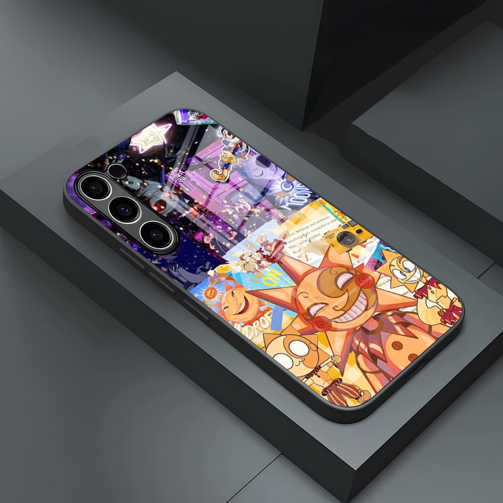 FNAF Sundrop Phone Case For S24 Ultra Samsung S23 Fe S22 S20 S21 Plus Galaxy A54 A34 A24 A53 Note 20 Glass Cover