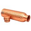 Pure Copper Drinkware Gift Set of Hammered Matt Finish Design 1 Bottle & 2 Glass with Gift Box, Gift Item for Diwali,Bottle-600 Ml & Glass-300 Ml