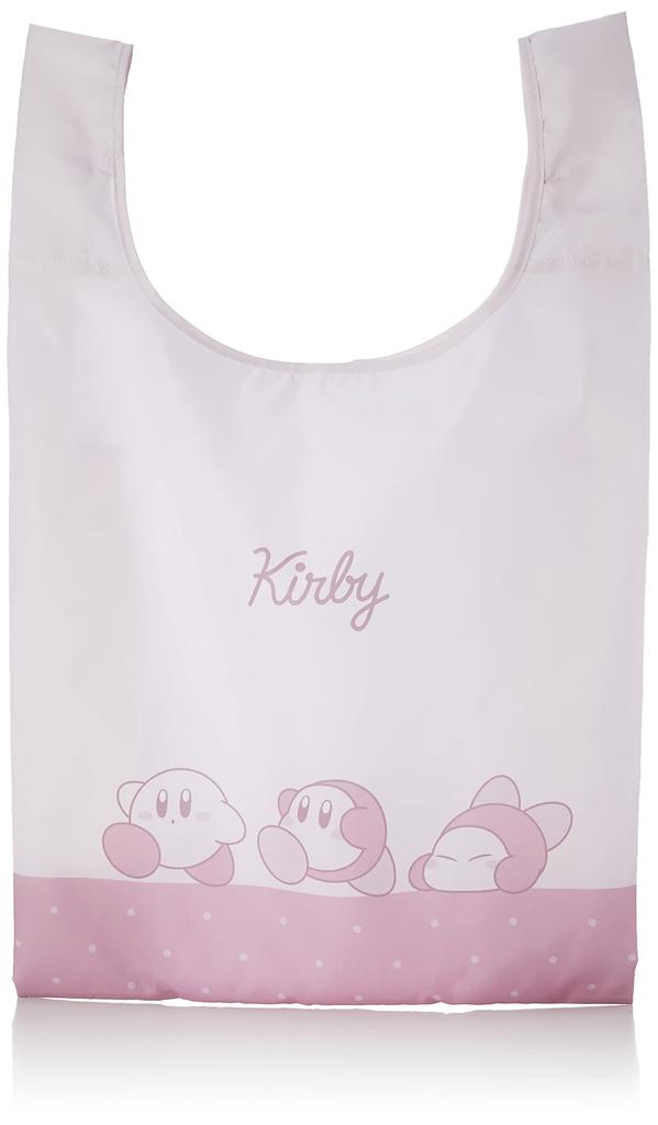 Marushin Eco Kirby of the Stars Made with Recycled Product 4585011400 Bag, "Walking Kirby" H63.5xW40xD20cm (Folded 12x12cm), Polyester, Number