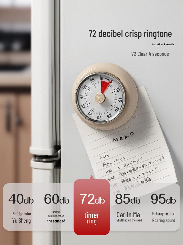 Magnetic Kitchen Timer & Countdown Clock with Alarm