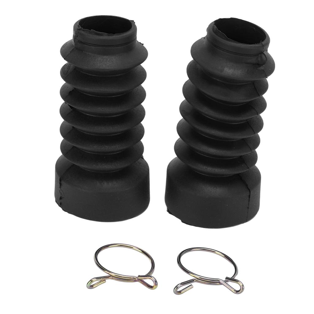 2PCS Motorcycle Front Shock Absorber Dust Cover Rubber Replacement for DIO 18 27 28 34 35