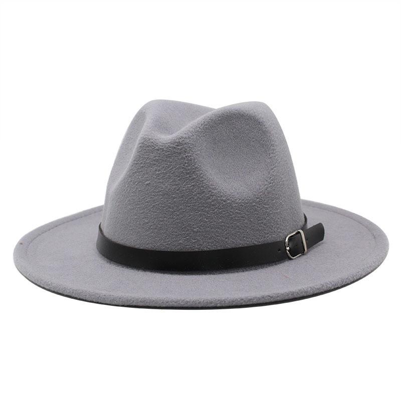 Unisex Wool Felt Top Hat With Wide Brim For Formal Events And Gift Giving