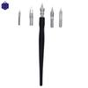 Cross-Border Manga Dip Pen Set with Multiple Nib Specifications and Plastic Holder