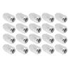 20PCS Lug Nuts Stylish Chrome Finish 12x1.5mm Radius Wheel Accessories Parts for Car Vehicle