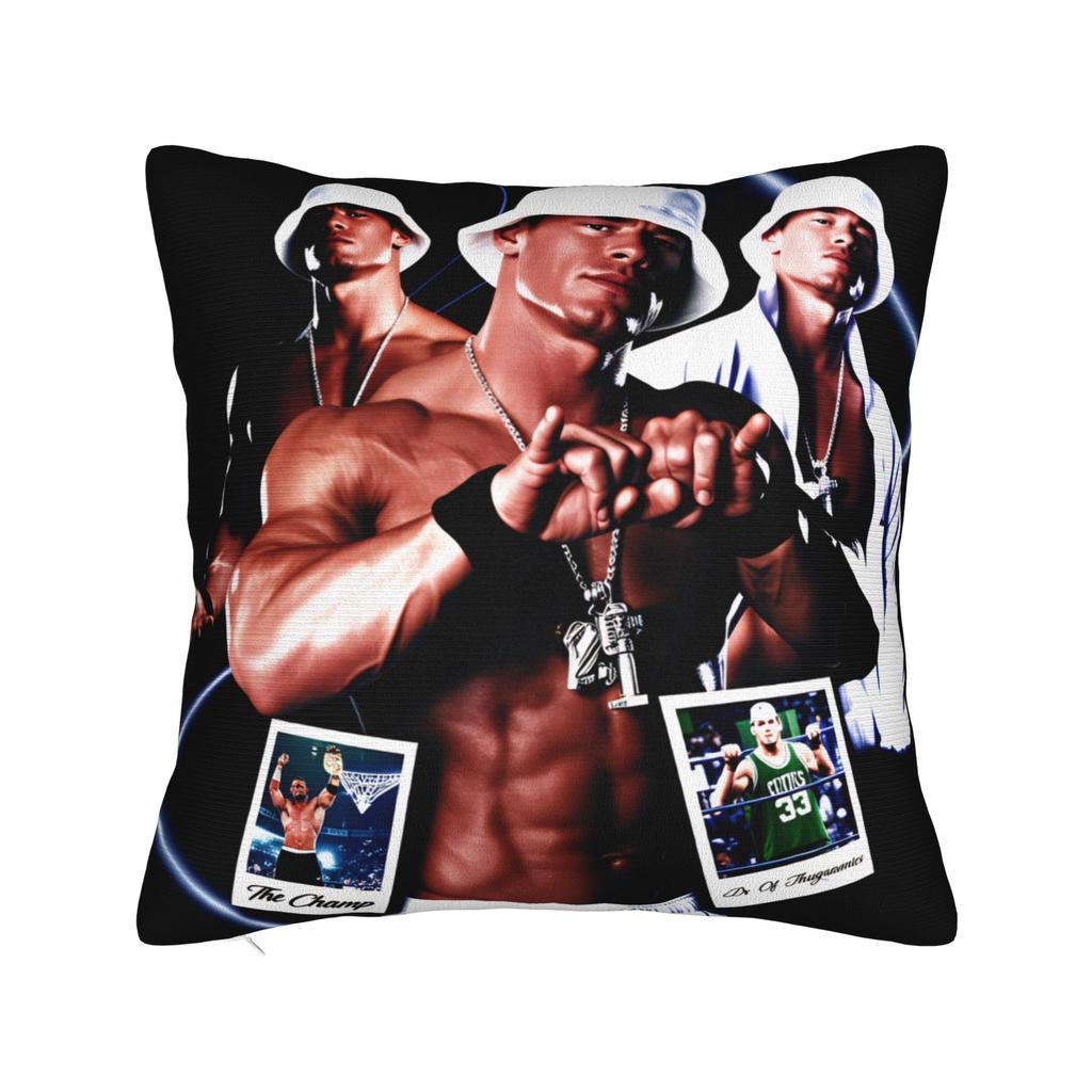 John cena  Pillow Cover  Funny Pillow Case For Sofa Home Decoration Graphic Pillowcases Gift Idea