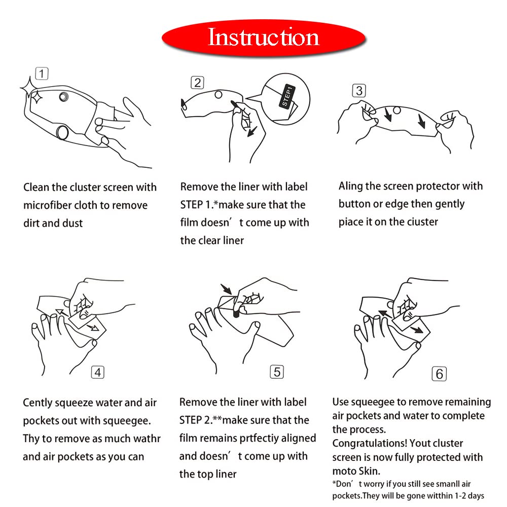 Motor Parts Cluster Meter Film Dashboard Cover Screen Protector for 2021 2022 2023 KTM 1290 Super Duke R 890 Adventure Rally