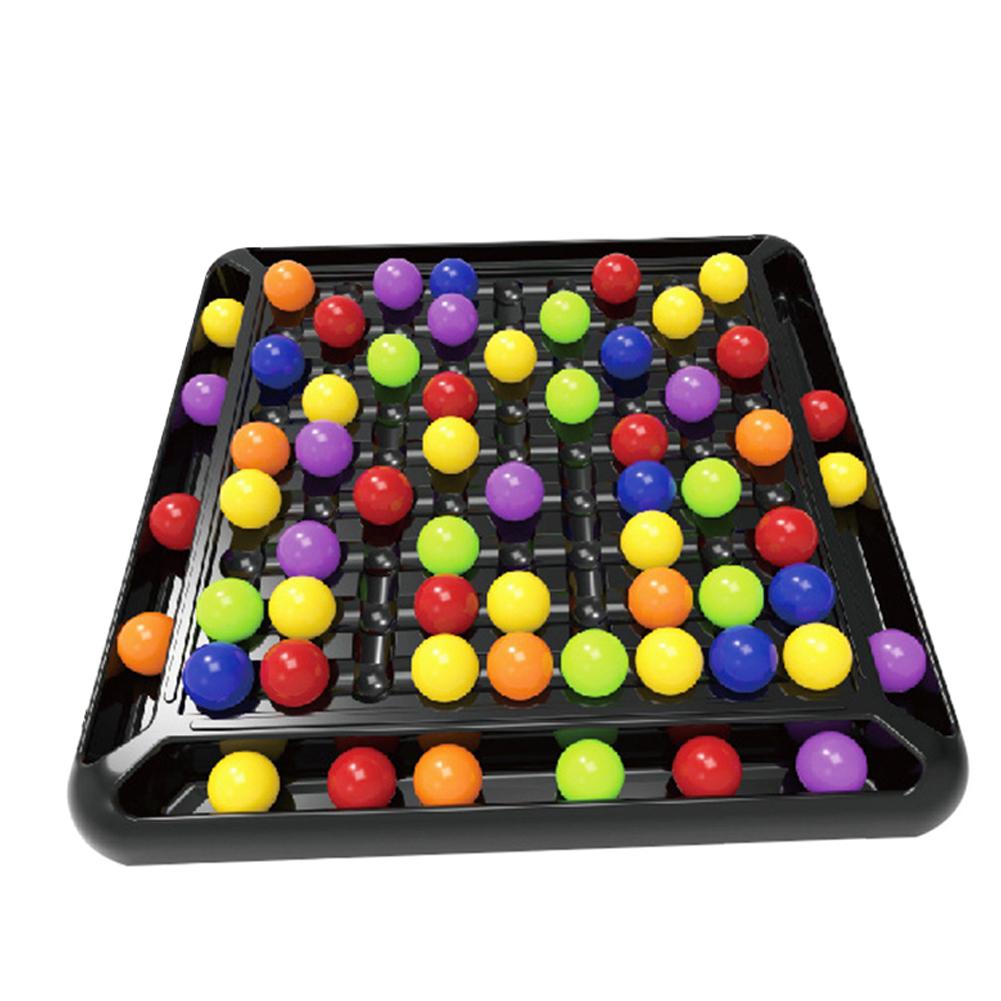 Regenbogen-Brettspiele für Kinder, Puzzle, magisches Schachbrettspiel, Farbabstimmung, Eliminierungsspiel, Spielzeug-Set für Geschenke