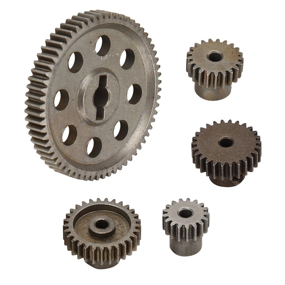 

Differential Main Metal Spur Gear 64T 17T 21T 26T 29T Motor Gear RC Part for BRONTOSAURUS 1/10 Truck 94111