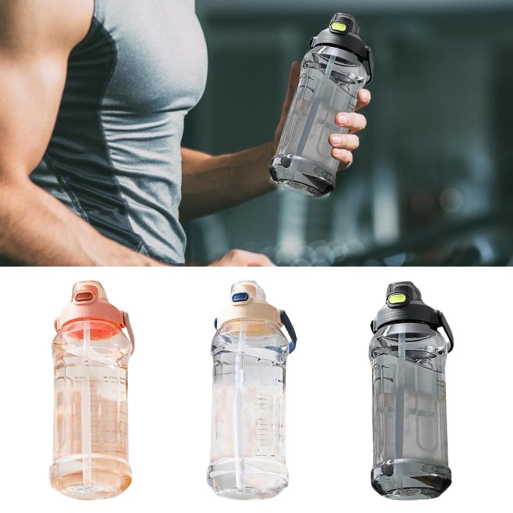Sport Bottles Leakproof Water Bottle 1.5L Portable Drinking Accessory Leak-Proof Cup For Work Cycling Traveling Camping Outdoor