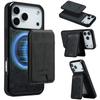2 in 1 Magnetic Leather Cards Solt Wallet Case For iPhone 17 Pro Max 16 Plus 15 Plus 14 13 12 11 Fit Shockproof Pocket Cover