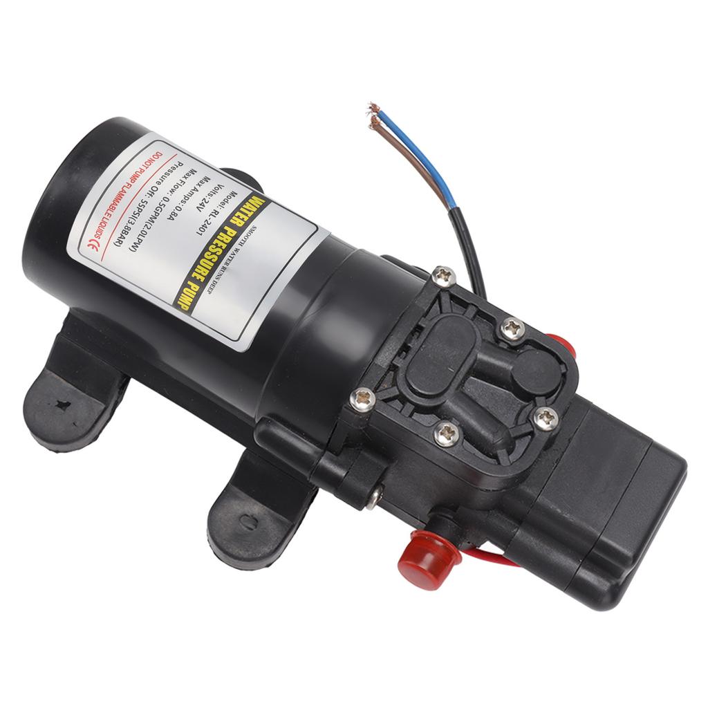 Wasserdruck-Membranpumpe Selbstansaugende Membranpumpe Hochdruck-Wasserpumpe für Außenbereich RL 2401 24V