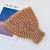 Autumn Winter Warm Knit Headband  Solid Color Elastic Hairbands For Women Girls Windproof Scrunchies Neckerchief Headwear