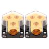 HOMSFOU 2 Pieces Car Audio Power Distribution Block: Input/Output Compatible