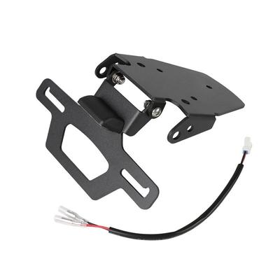 Motorcycle Tail Tidy License Plate Holder With Lights Fender Eliminator Frame Bracket For Tiger Sport 660 800