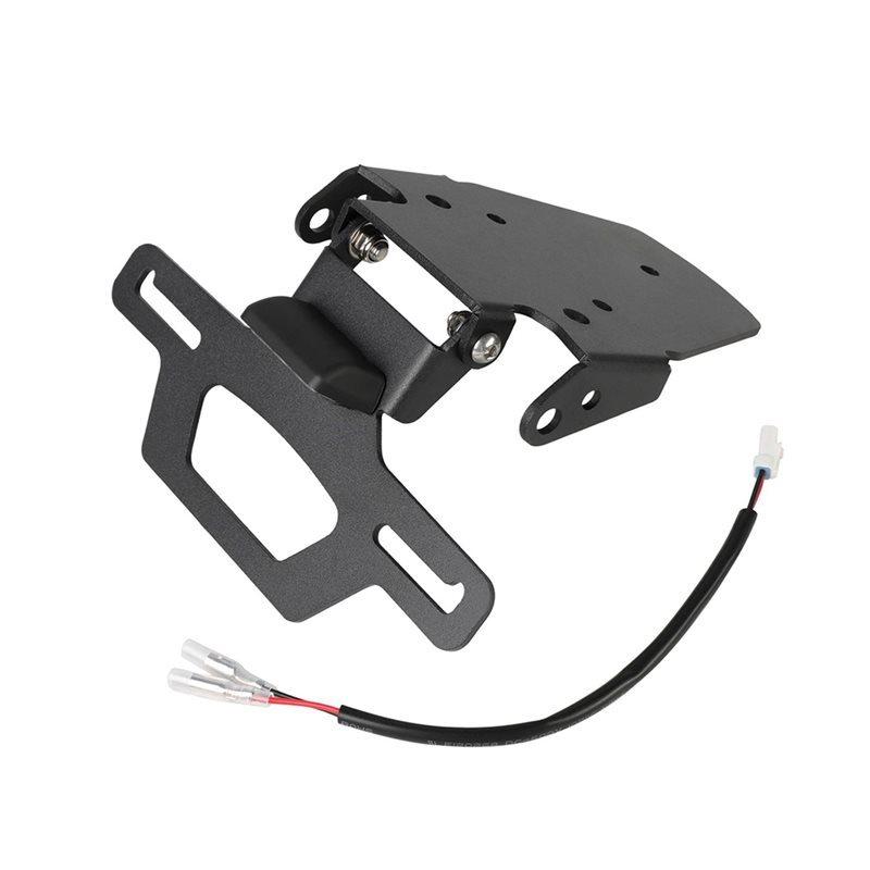 Motorcycle Tail Tidy License Plate Holder With Lights Fender Eliminator Frame Bracket For Tiger Sport 660 800