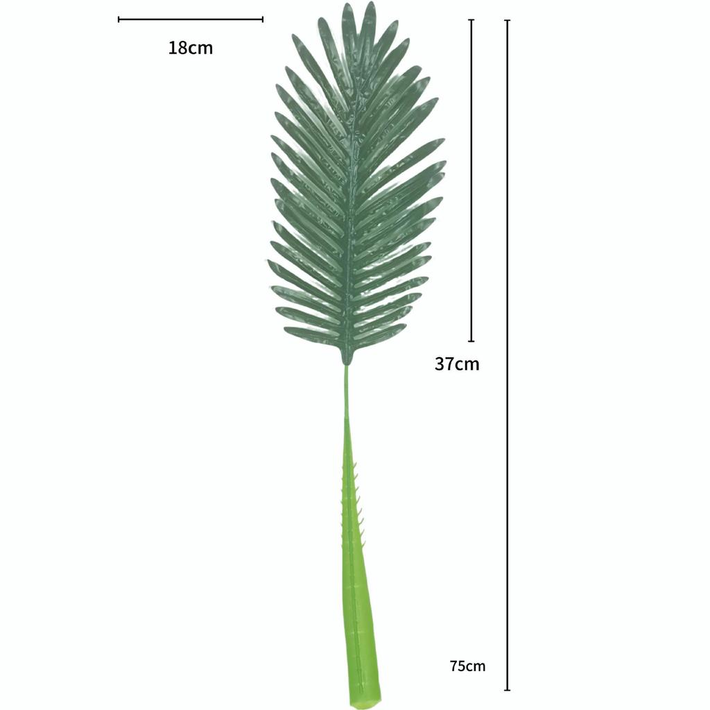 Nordischer Stil Künstliche Blätter: Frühlingsfeder, Sonnenblume, Areca und Palmfarne für Wohnzimmer- und Hochzeitsdekoration.