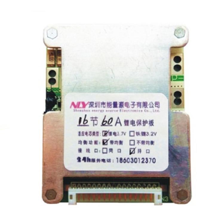 Battery for Protection Board with Balancing 16S 60V 60A BMS- PCB Board for Home