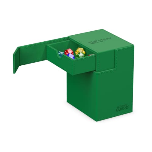 Ultimate Guard Flip Tray Deck Case 133+ Xeno Skin Monochrome (Green) UGD011389