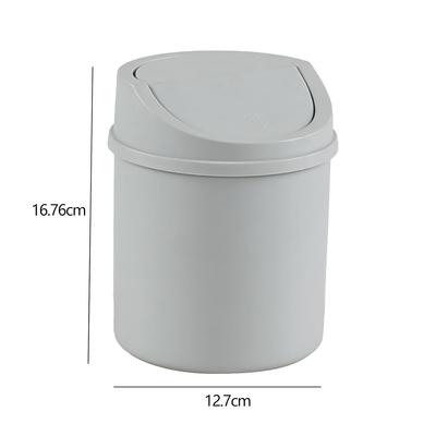 Poubelle de comptoir en plastique avec couvercle à bascule, Petite poubelle, Mini poubelle de bureau