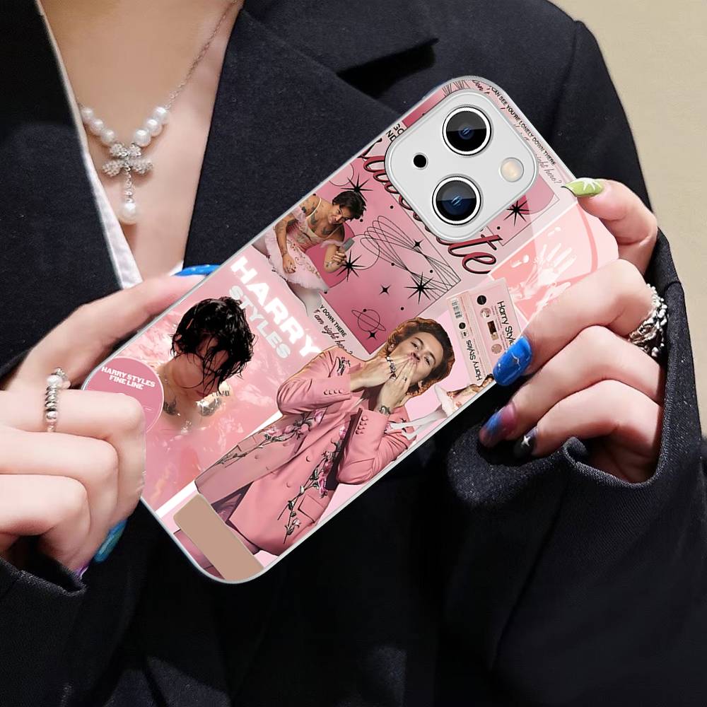 H-Harrys Music Styles For IPhone 14 13 12 Mini 11 Pro XS Max X XR 14 Plus Tempered Glass Cover