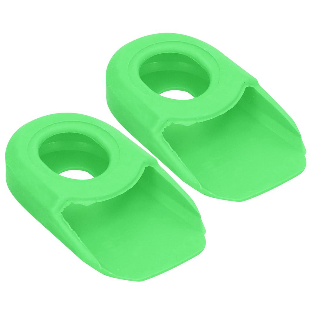 2pcs Silicone Mountain Bike Crank Cover Road Folding Crankset Protective Case