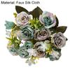 1 Bouquet 5 Branches European Style Artificial Royal Rose Home Room Decor Flowers