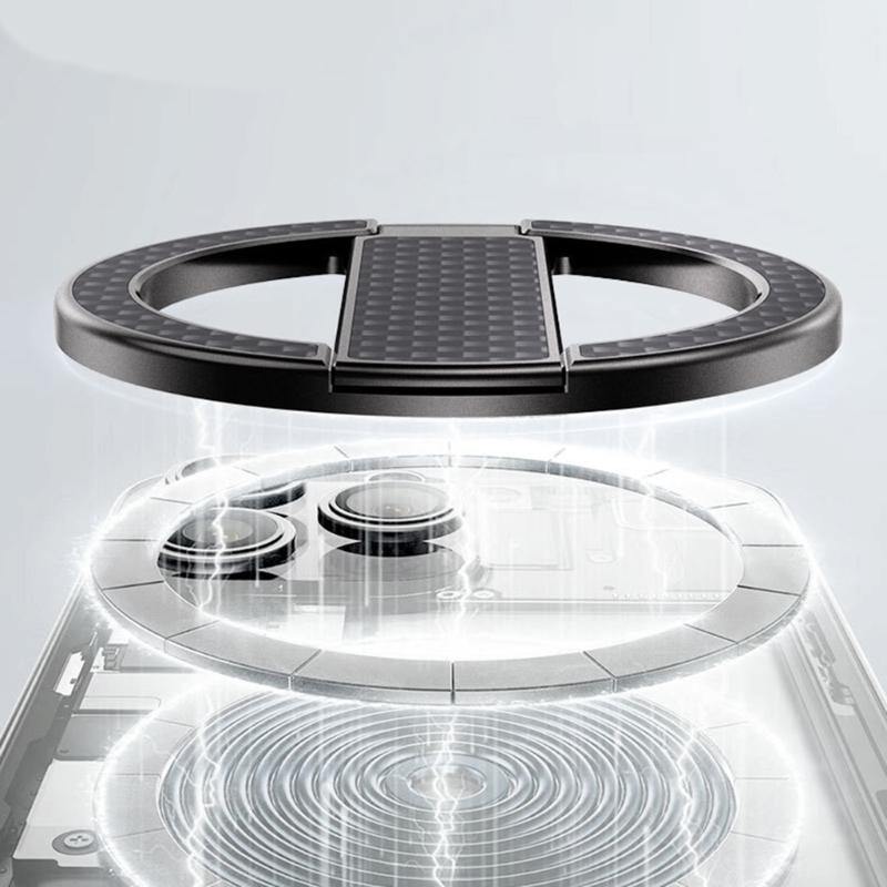 360°Rotation Phone Stand Double-Sided Magnetic Phone Holder For Secure Handling And Travel Convenience