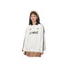 Li Ning Sports Lifestyle Series Letter Print Fleece Pullover Sweatshirt Unisex Sweatshirt Off-White AWDTB35-1