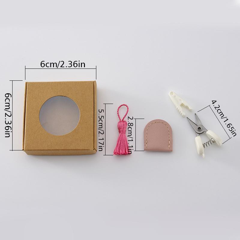 1 Set Protective Paper Boxes Cross Stitching Sewing Knitting Accessories Embroidery