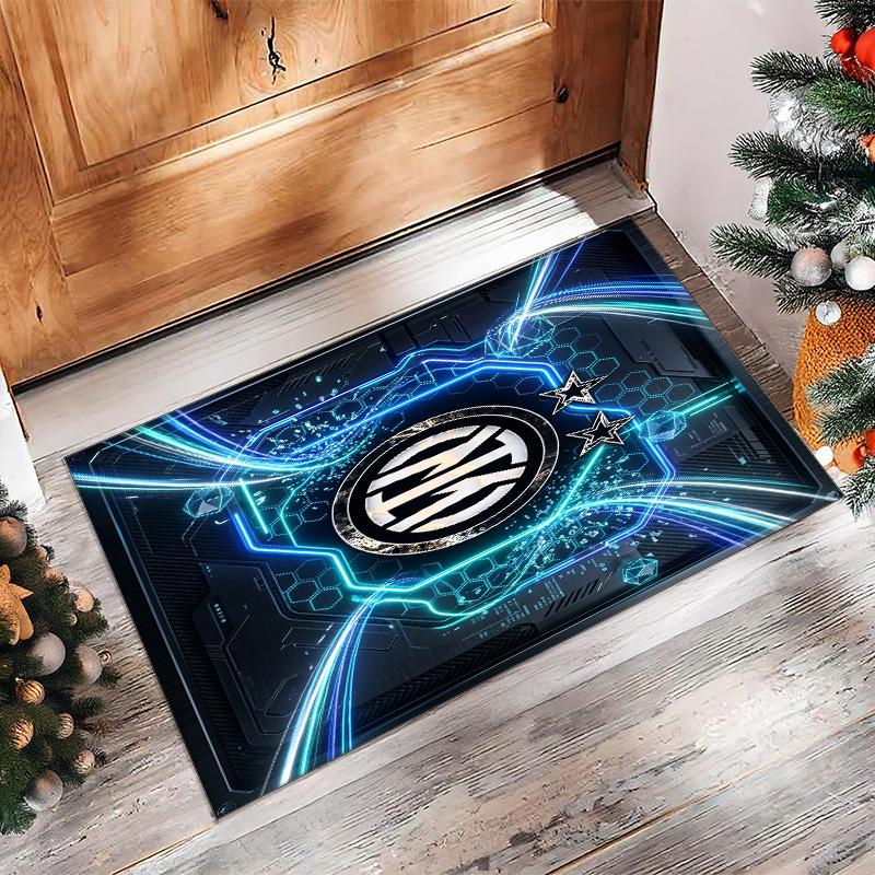 Borussia Dortmund Printed Flannel Area Rug Non Slip Soft Polyester Floor Carpet Indoor Decor Mat for Bedroom Living Room Sofa