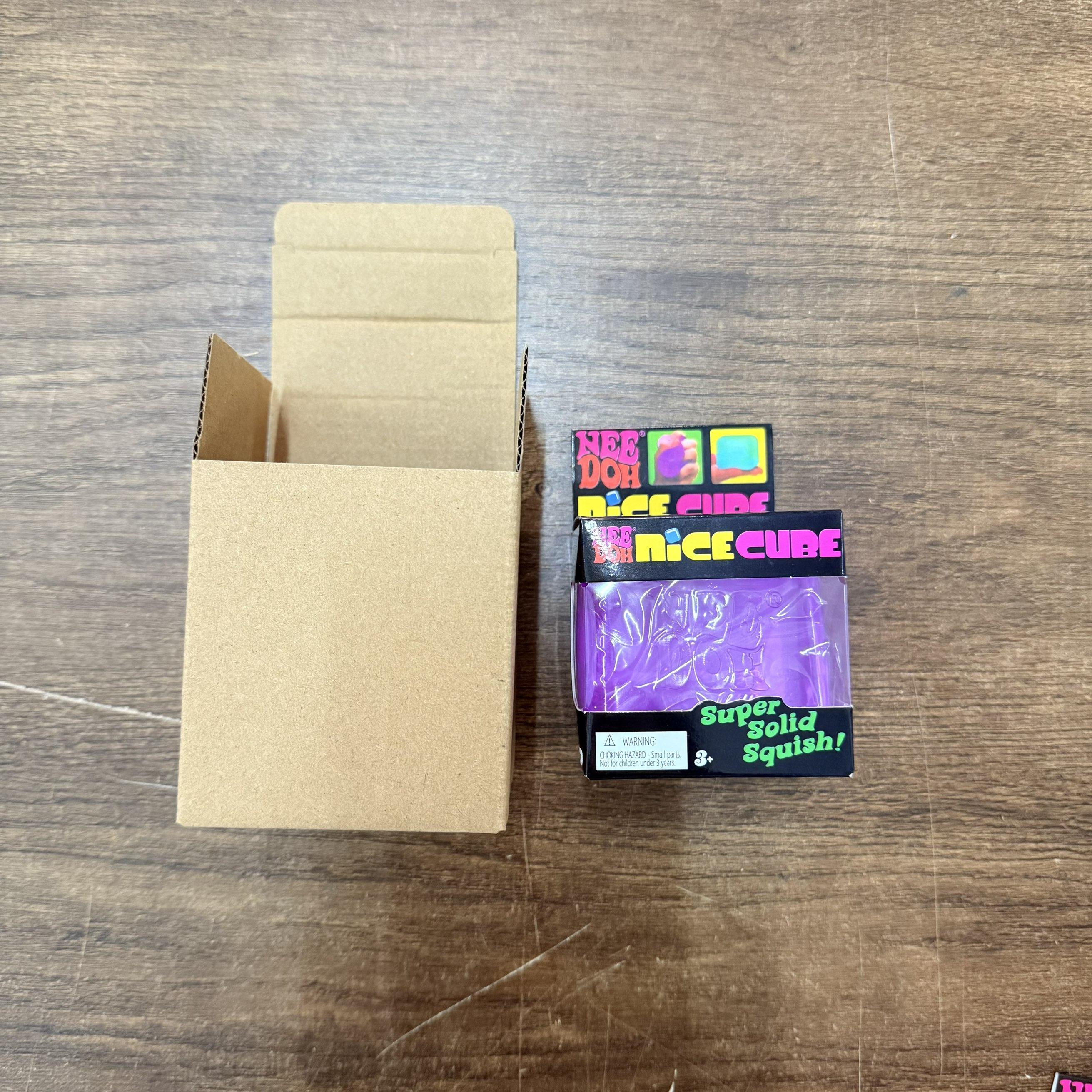 

Schylling Needoh Nice Cube Sensory Fidget Cube Stress Relief Anxiety Sensory Tool for Focus ADHD & Calming Office Desk Gadget