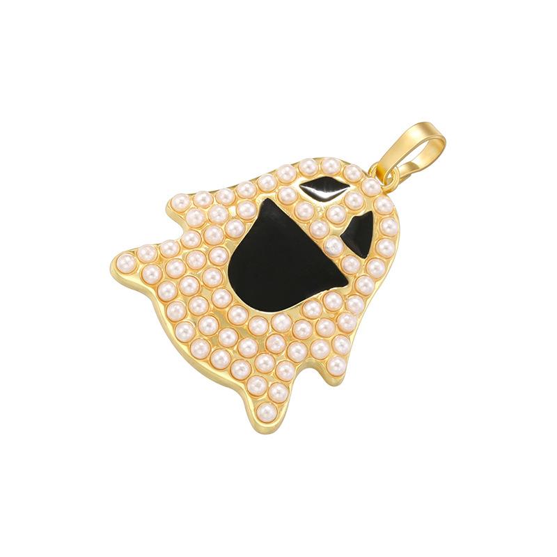 Серьги-привидения Личность Веселые Капающее масло Лицо привидения Эльф Набор украшений на Хэллоуин Vd1620-563