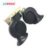 12V 24V Car Snail Horn With Relay Metal Bracket High/Low Dual-Tone Sound Electric Horn Kits Waterproof For Truck Auto Motorcycle