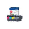[Genuine Brother] Brother Industries LC412XL-4PK 4-Color Ink Cartridge Pack (High Capacity) Compatible Models: MFC-J7300CDW, MFC-J7100CDW, Etc. Black