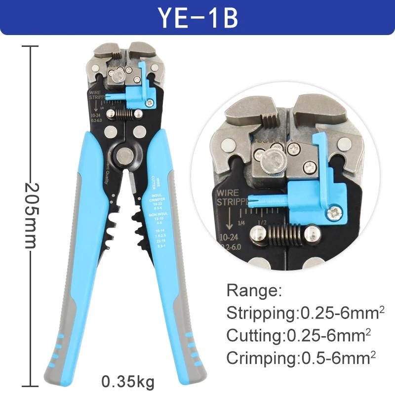 Multifunctional Tool Wire Stripper Automatic Wire Cutter Cable Crimper Electrician Repair Tool