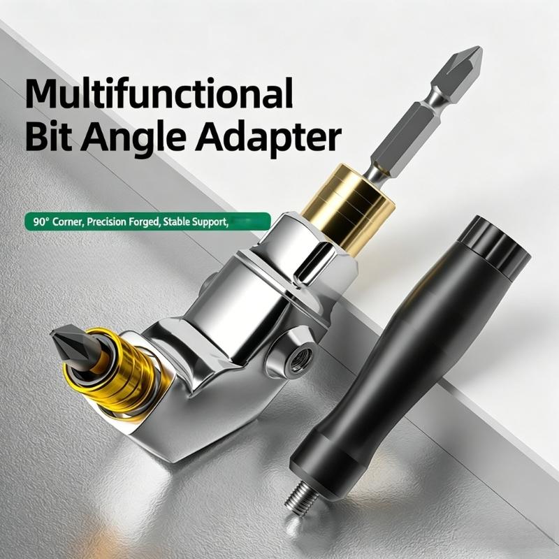 90 Degree Right Angled Screwdriver Holder Drive Bit Angled Extension Electric Screw Driver Power Tool Accessories
