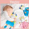 Baby Plush Cow Soothing Toy With Crinkle Sound For Newborn Sleep Aid