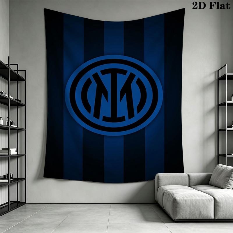 Inter Milan Logo Threepiece Set 1 Duvet Cover 2 Pillowcase Without Core Duvet Cover And Pillowcase Christmas Birthday Gift