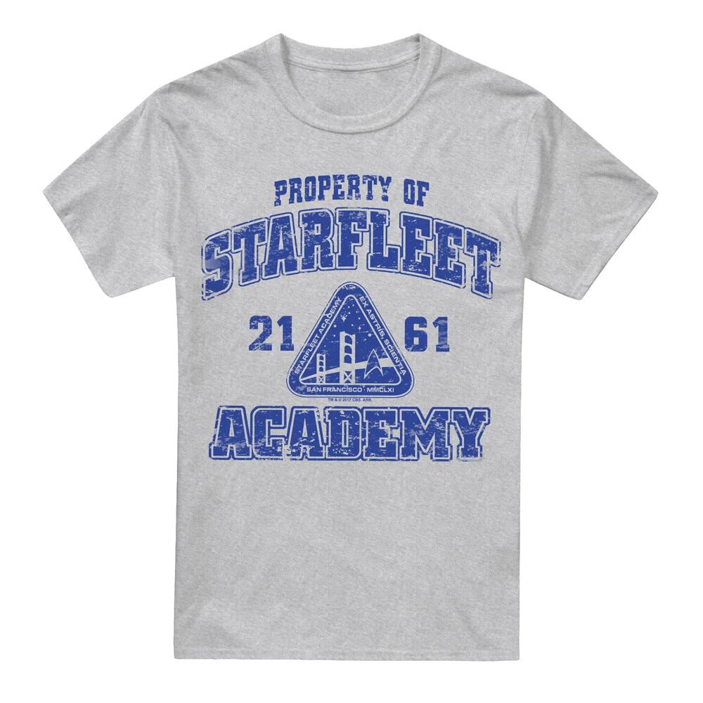 Star Trek Old School 100% Cotton T-shirt Mens Tees Top S-5XL, Athletic Heather 2XL
