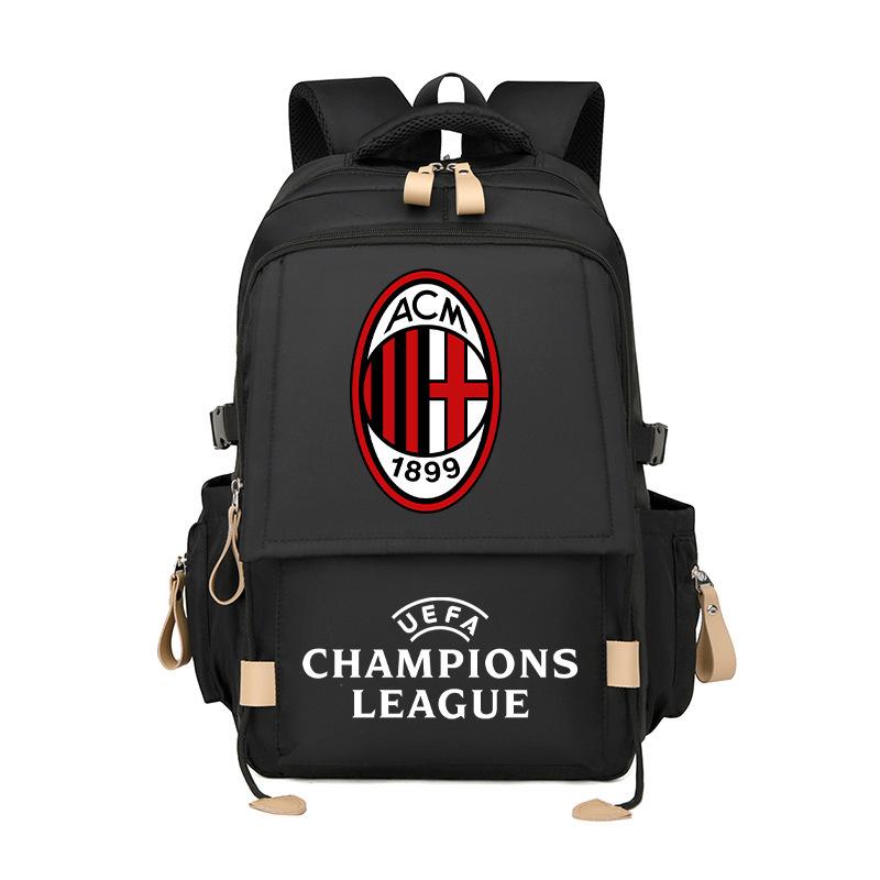 Large Capacity Schoolbag with Shoulder Strap; Student Three-piece Pencil Case Set