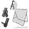 Steel Collapsible Football Rebound Target Net Adjustable Soccer Bounce Goal Mesh Shooting Assist Training Equipment
