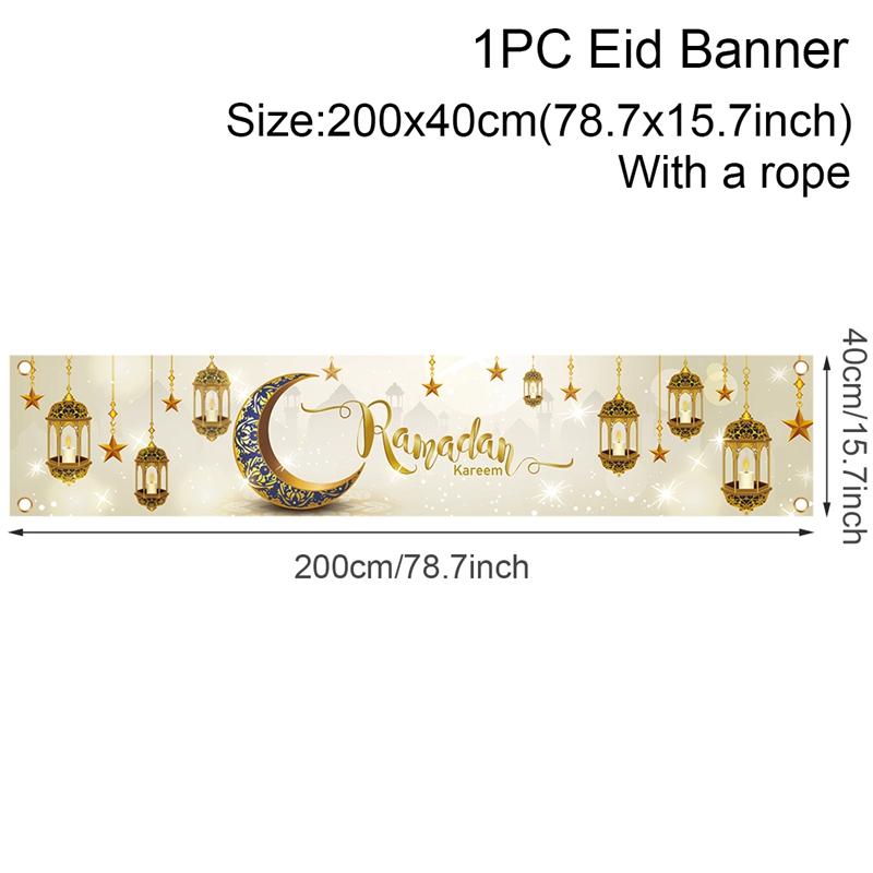 

Eid Background Eid Mubarak Ramadan Kareem Backdrop Islam Muslim Party Supplies 2025 Ramadan Decoration For Home Eid Al-fitr Gift