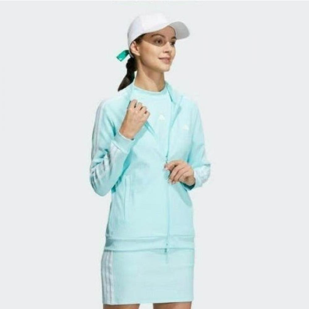 Adidas Golf 23ss W 3st Track Jkt ClAqua Hs9007 Aqua